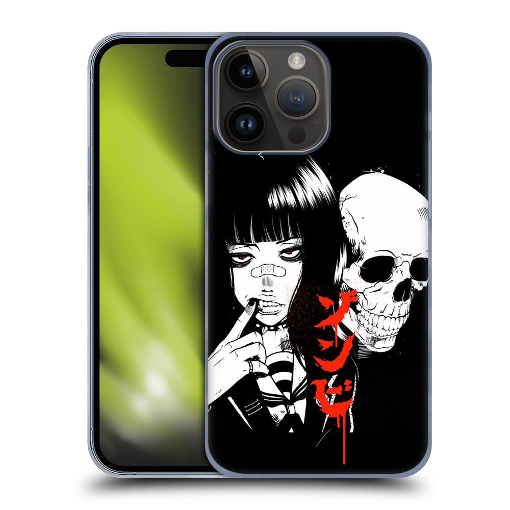 ZOMBIE MAKEOUT CLUB ゾンビメイクアウトクラブ - Girl And Skull ハード case / Apple iPhoneケース - PGS